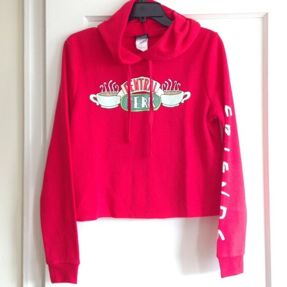 Friends Central Perk Crop Hoodie - Picture 1 of 7